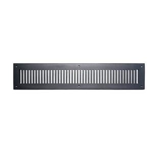 Wall and ceiling cold air return grille 3x24 cast aluminum HVAC