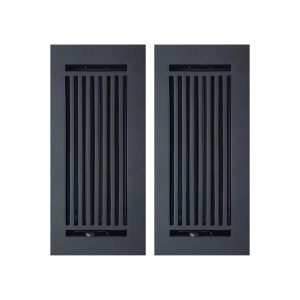 Cast Aluminum Floor Vent Cover 4"x10"- Pack of 2, Model- Express