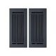 Cast Aluminum Floor Vent Cover 4"x10"- Pack of 2, Model- Express
