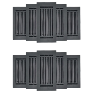 caststo Modern Linear design floor vent cover, floor register 4x10 10 pack