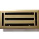 All Metal Vent cover/floor register 4x10 Golden front look