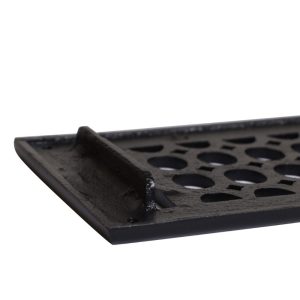 Solid Steel Air Return Grille | Vent Cover 16"x30"-Oval lip design