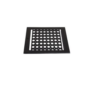Faceplate of oval vent cover 18x18-07