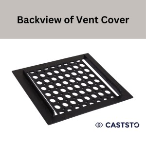 Cast Aluminum Vent Cover | Floor Register 2"x10"-Oval_11
