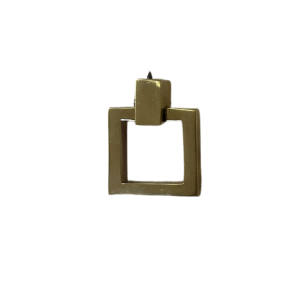 Brass square ring pull 2 inches Caststo