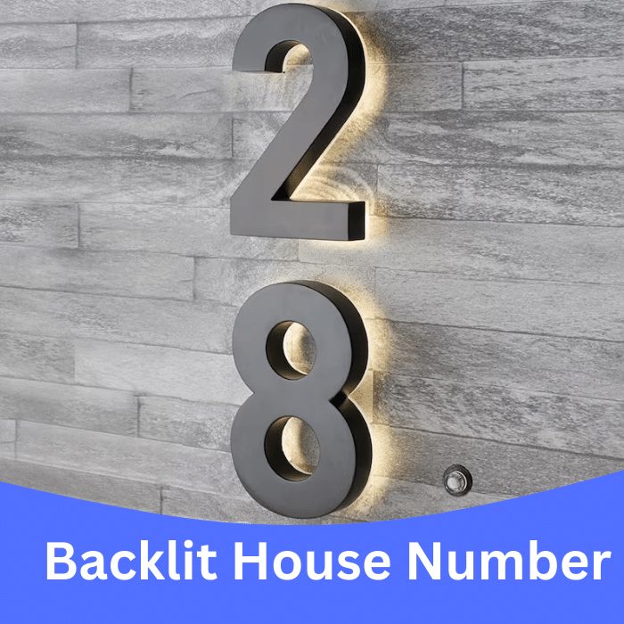 led house number backlit caststo inc