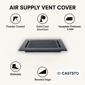 details specification of vent cover available in Canada and USA